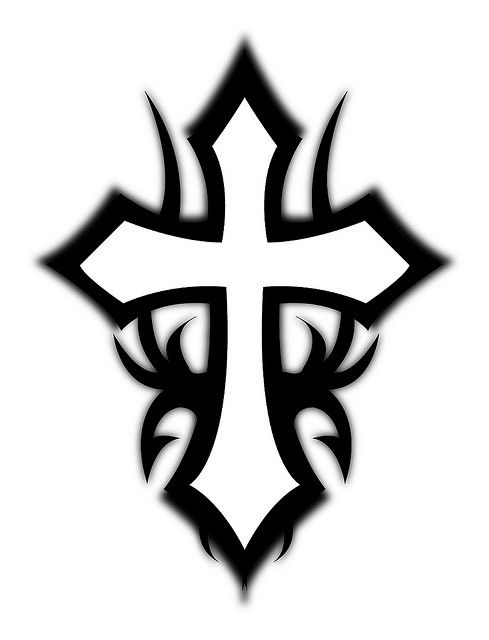 Tribal Cross Tattoos | Cross ...