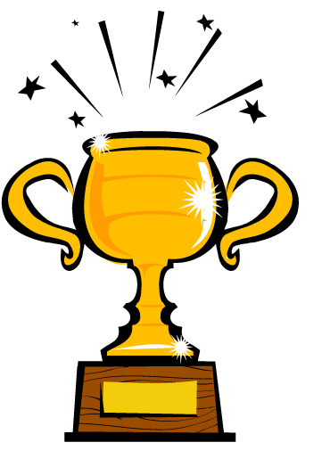 First Place Trophy Clipart
