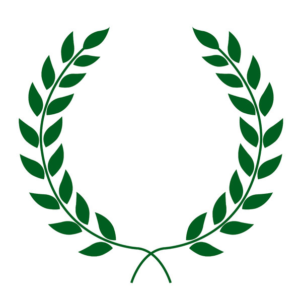 Olive wreath clip art