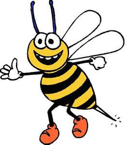 Clipart busy bee