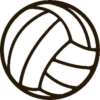 Cool volleyball ball clipart - ClipartFox