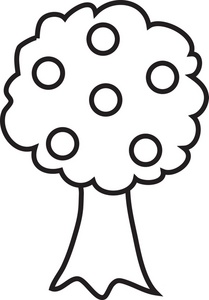 Tree Clip Art Black And White Free - Free Clipart ...