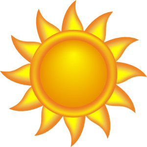 Half Sun Clipart - Tumundografico