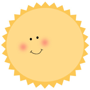 Cute Sun Clipart - Tumundografico
