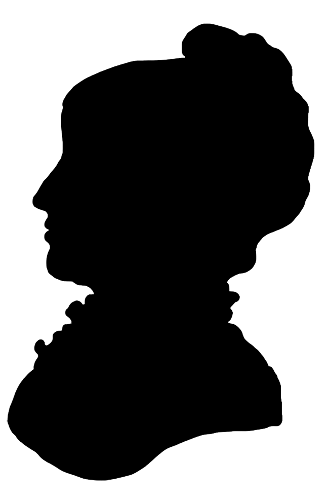 Victorian Silhouette Clipart