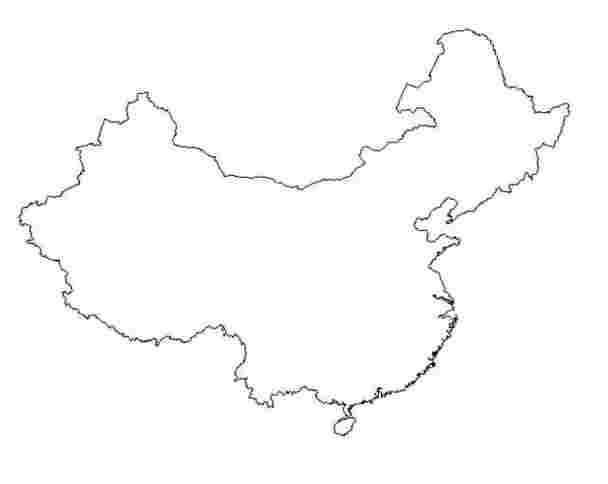 Blank Map Of Ancient China Clipart - Free to use Clip Art Resource