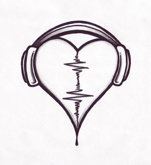 heart tattoo - Best Las Vegas Tattoo Shops Flash Designs
