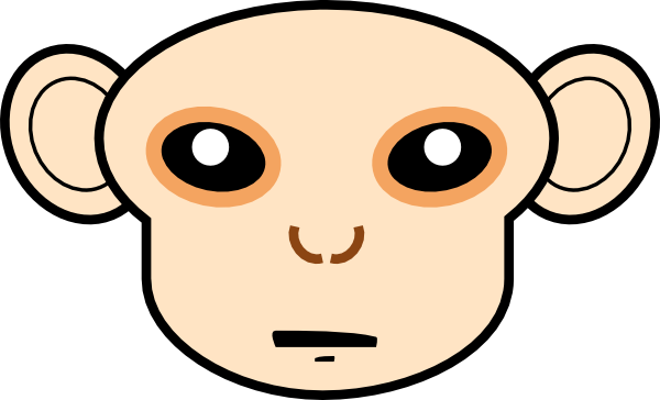 Alien Ape clip art - vector clip art online, royalty free & public ...