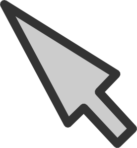 Selection Mouse Pointer clip art - vector clip art online, royalty ...