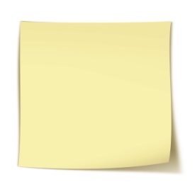 Porter's Happy Place: I Love Sticky Notes.