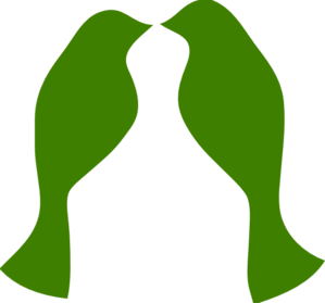 Love Birds clip art - vector clip art online, royalty free ...