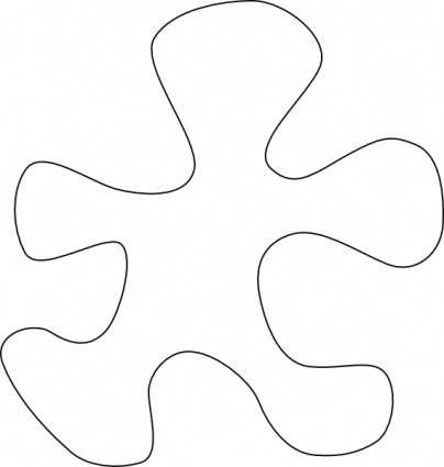 Printable Puzzle Piece Template