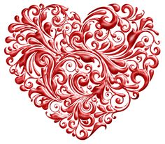 Fancy heart clipart