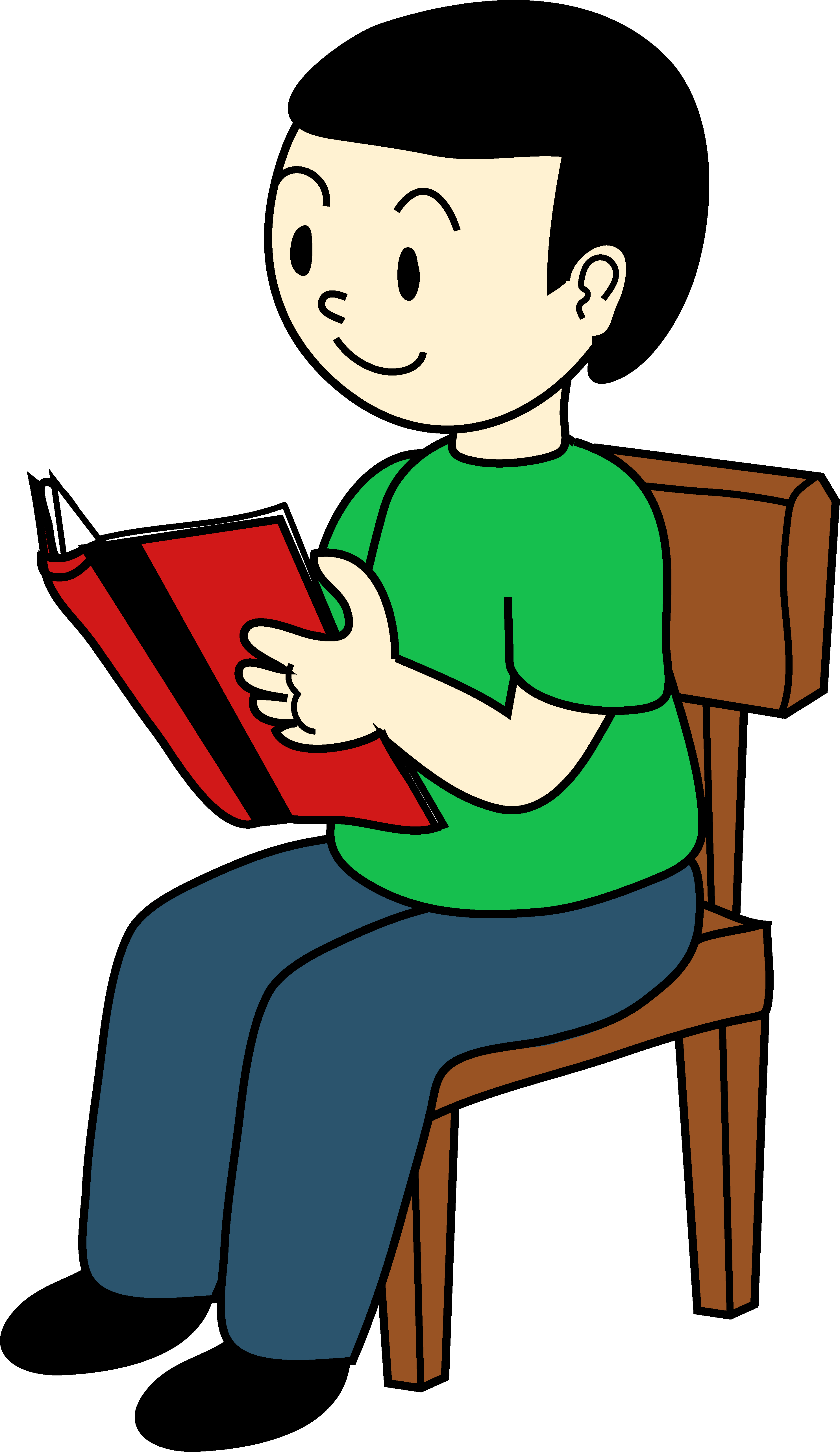 Student Sitting At Desk Clipart | Free Download Clip Art | Free ...