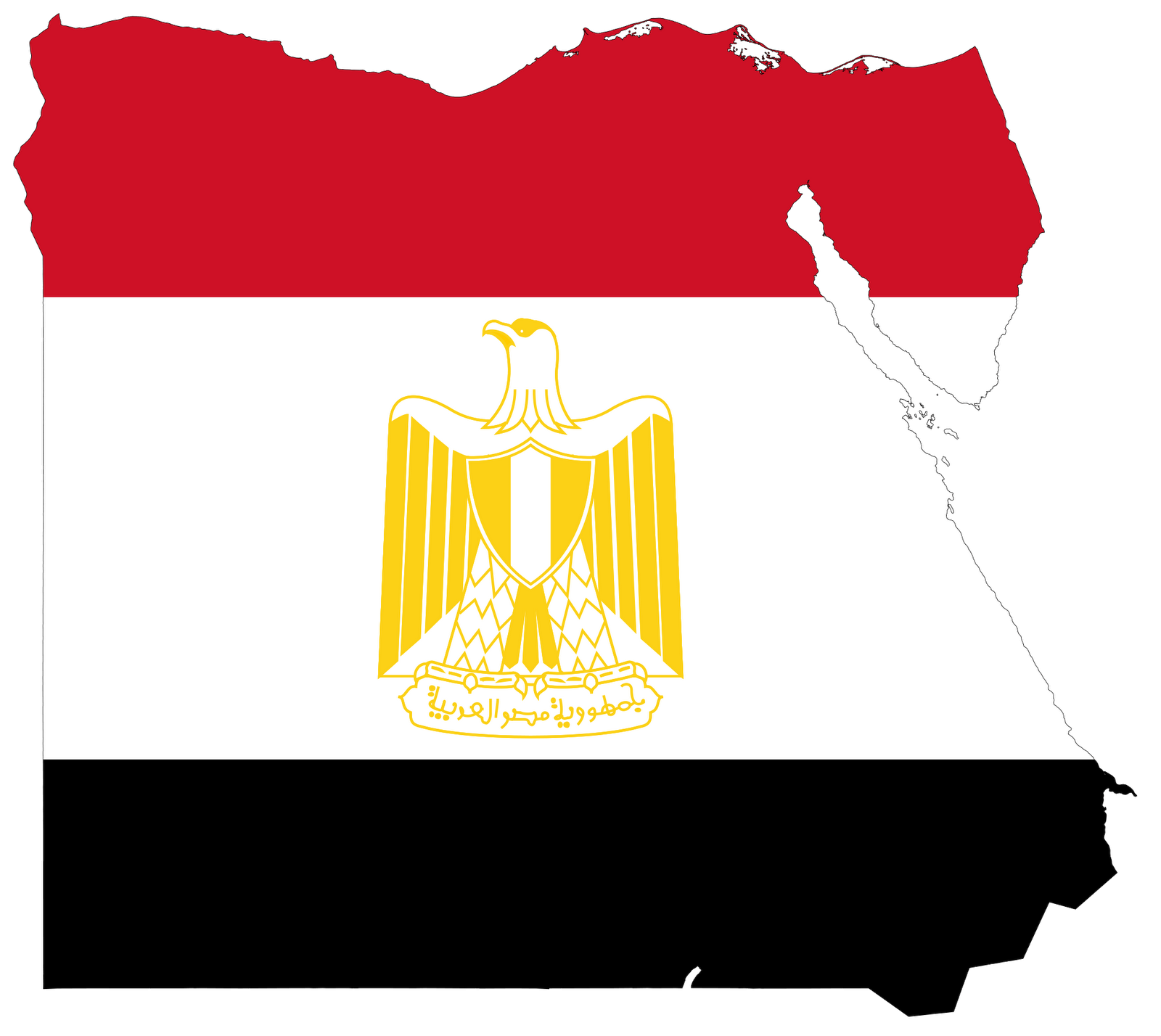 Map Of Egypt Clipart