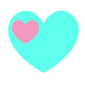 Light Blue Heart Clipart - Free Clipart Images