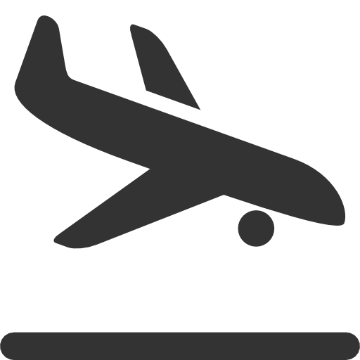 airplane landing icon – Free Icons Download