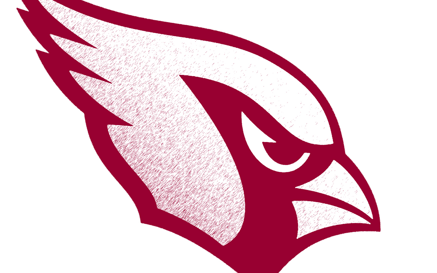 Cardinals logo clipart black and white