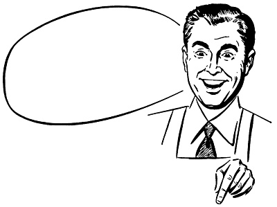 Person With Speech Bubble