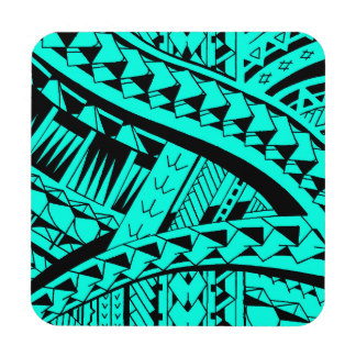 Samoan Patterns Drink & Beverage Coasters | Zazzle