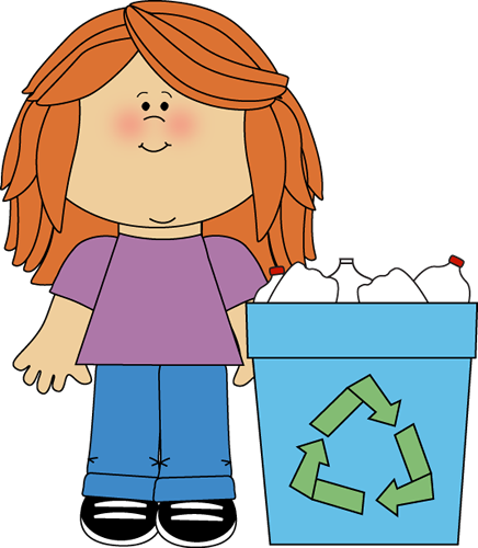 Recycling clipart for kids