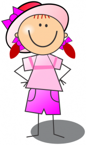 Girl Stick Figure Clip Art Download