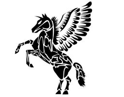 deviantART: More Like Tribal Horse Head by