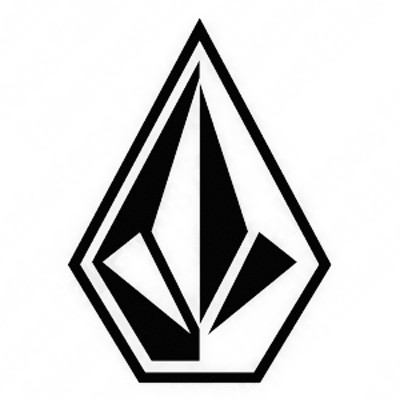 Adhesive Stencil Volcom Logo