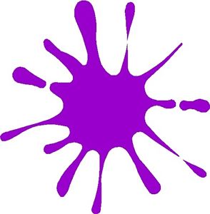 Purple Paint Splatter - ClipArt Best