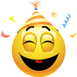 Let Us Party Emoticons for Facebook, Email & SMS | ID#: 470 ...