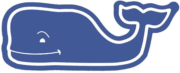 Vineyard vines whale clipart