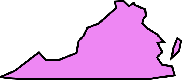 Best Photos of Virginia Map Clip Art - Virginia State Outlines ...