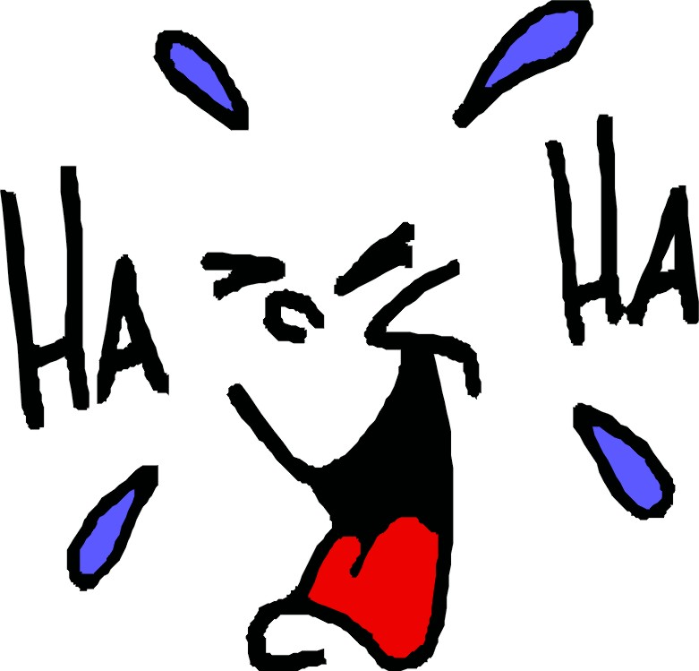 Clipart laughing hysterically