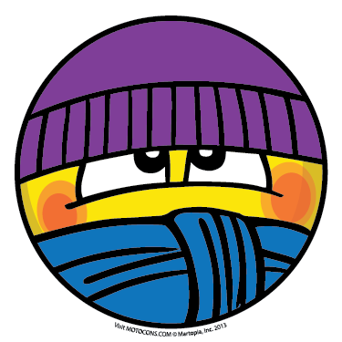 Cold Smiley Face Clipart
