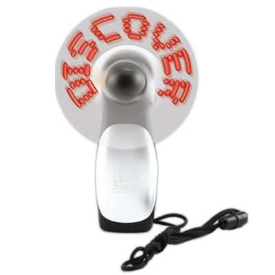 Portable LED Message Fan | Deluxe Portable LED Message Fan -