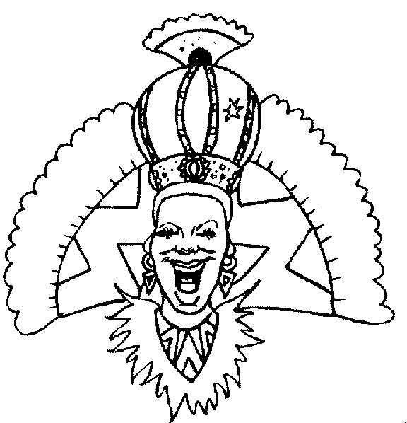 A to Z Kids Stuff Mardi Gras Lady