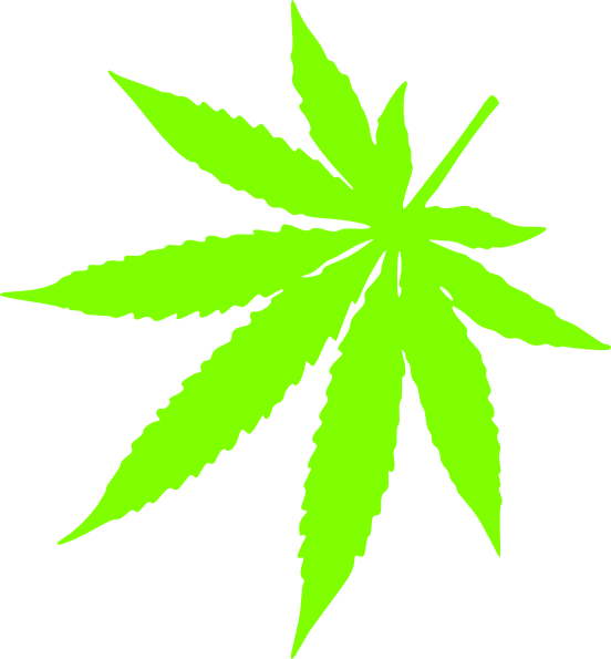 Pot Leaf Outline - ClipArt Best