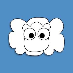 Sheep Mask Template
