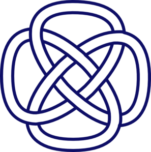 Celtic Knot Navy Clip Art - vector clip art online ...