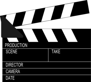 Lights Camera Action (hollywood) Clip Art - vector ...