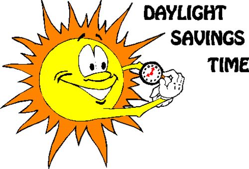 Daylight Savings Time Clip Art