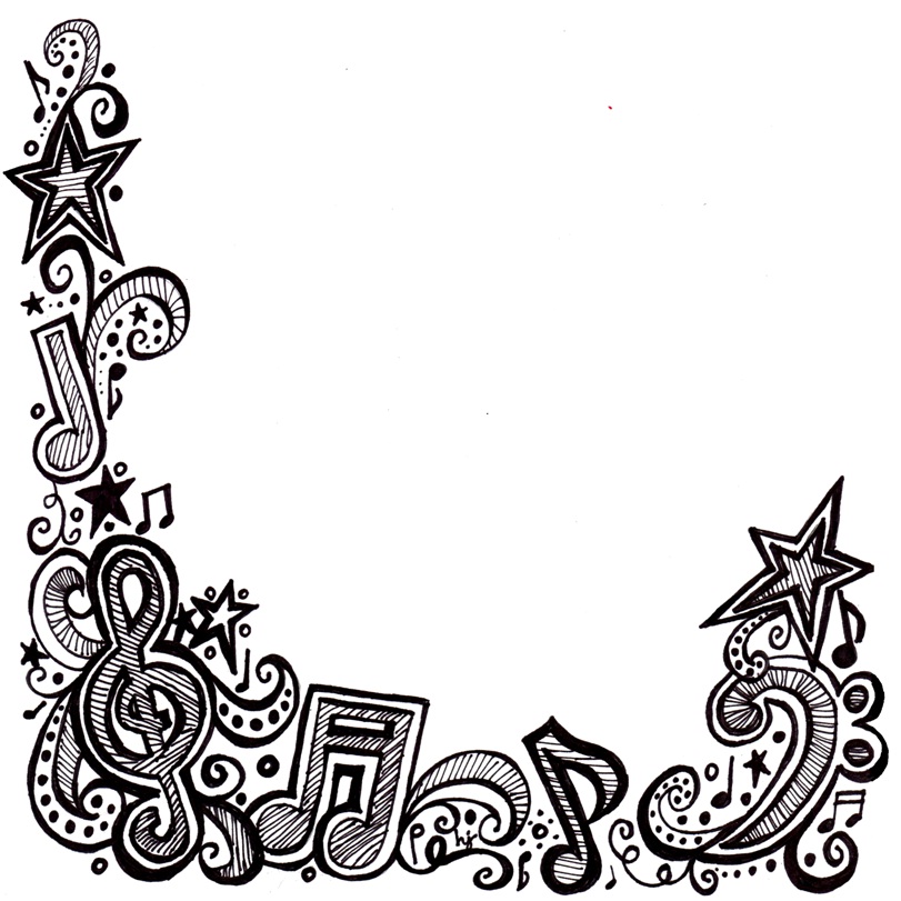 1000+ images about Musical borders and clip art