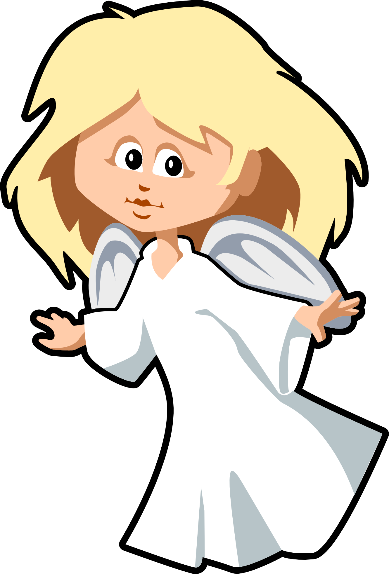 Free christmas angel clipart