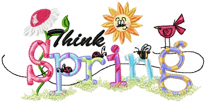 Think spring clip art