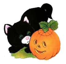 Free Desktop Wallpaper, Clip art for Halloween Cat Lovers ...