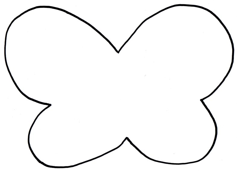 Butterfly Cut Out - ClipArt Best