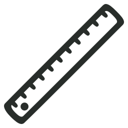 Ruler icon free download as PNG and ICO formats, VeryIcon.com