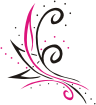 Oriental Pinstripes - vinyl-ready vector clipart package