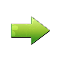 Retro Green Floral Icons Arrows