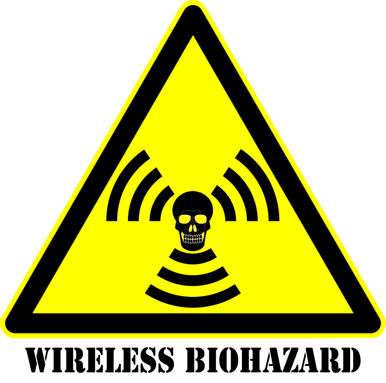 Pin Biohazard Sign